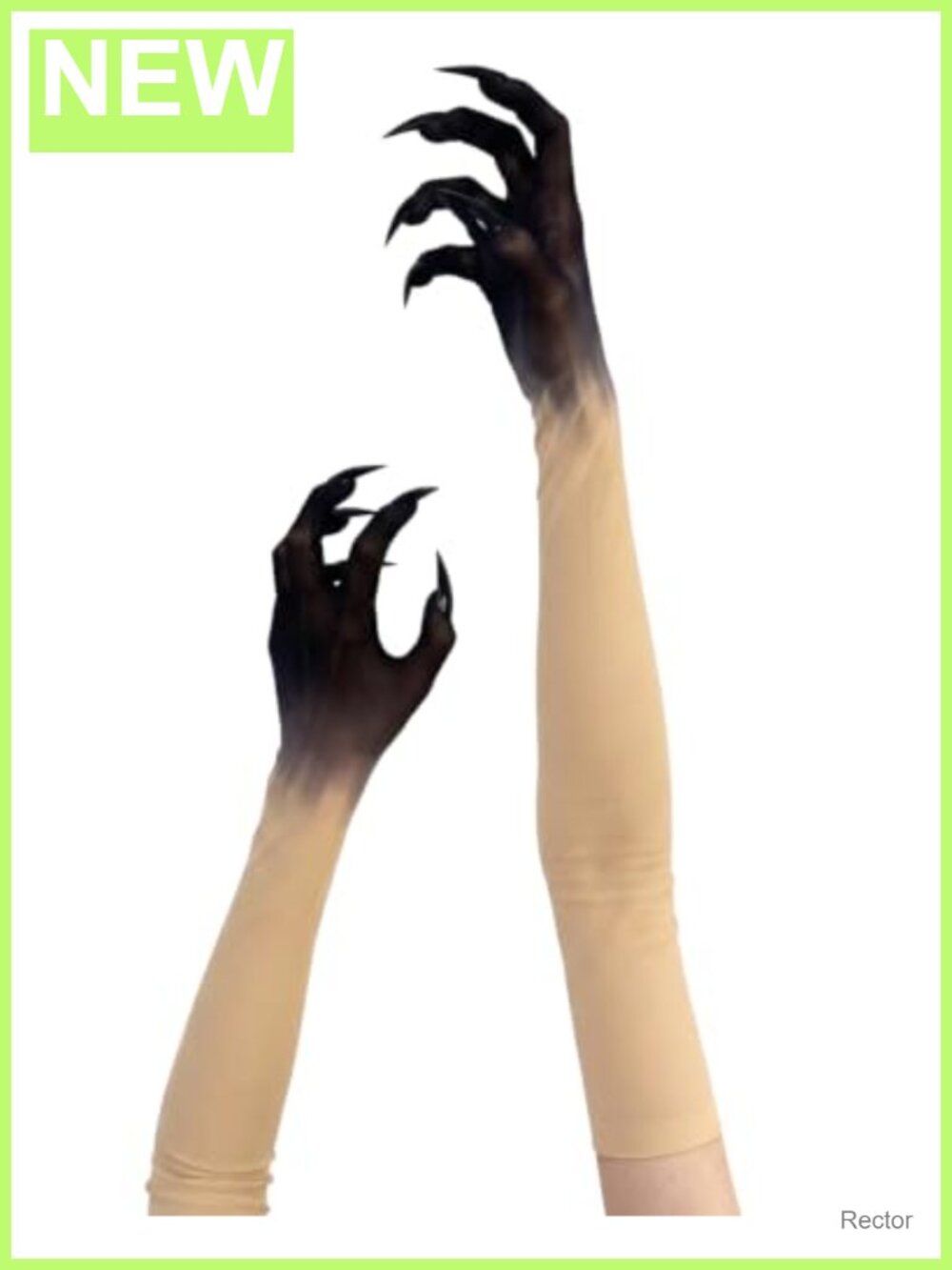 Sheer Mesh Over Elbow Gloves Witch Cosplay Arm Sleeves